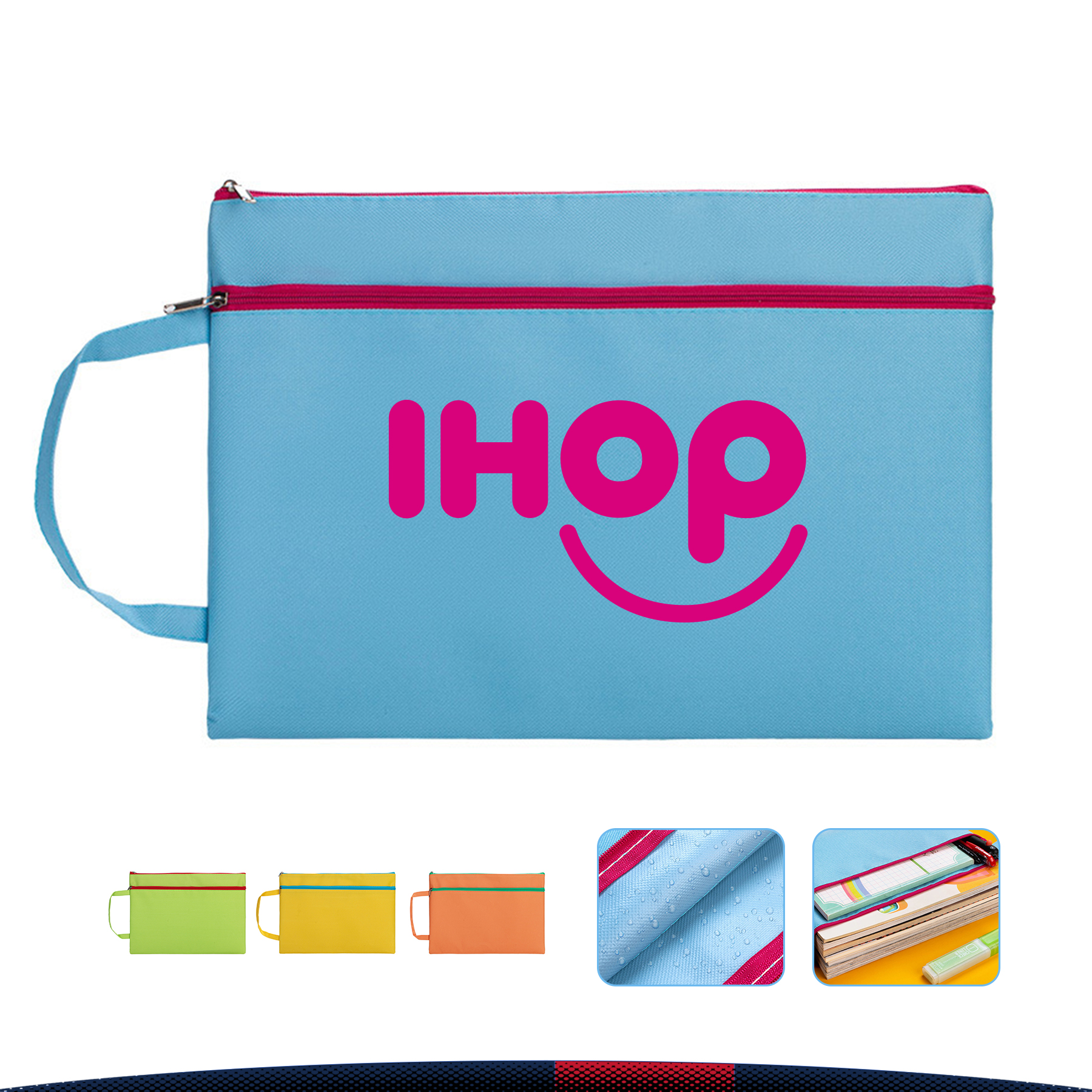 Waterproof Zippered Tote Bag 2