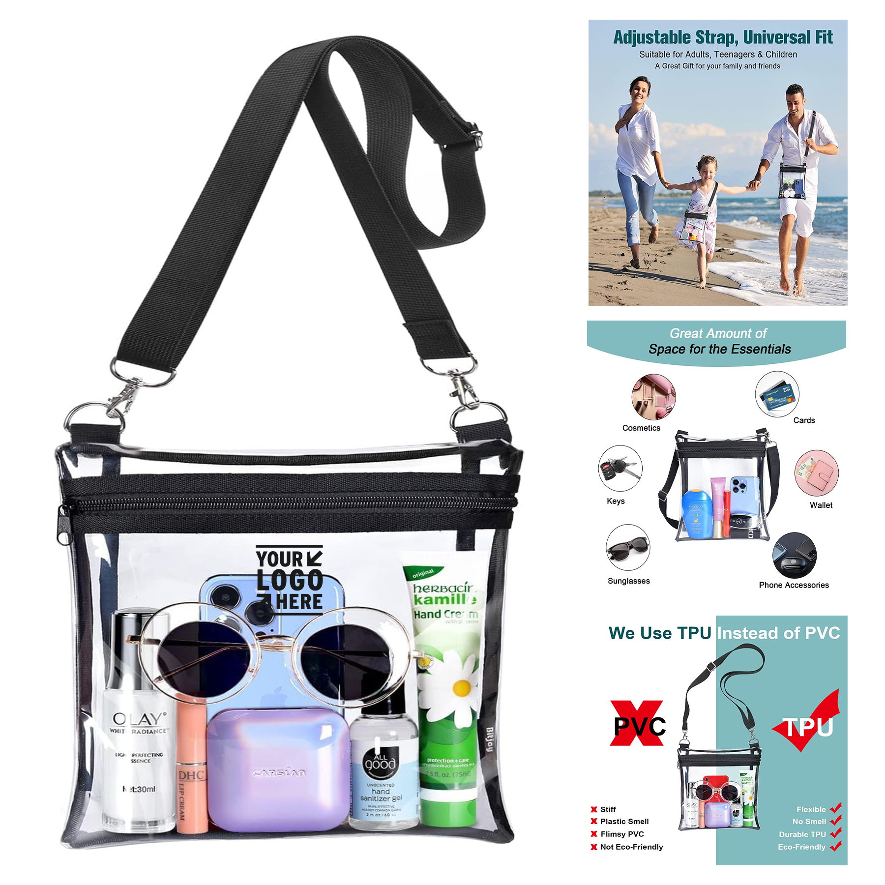 Clear Stadium Bag 2