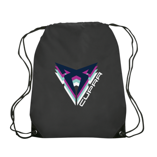 Altair Black Trim Drawstring Bag 50