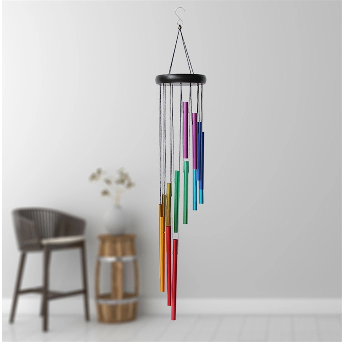 Classical Colorful 14 Metal Tubes Wind Chimes 29" Deep Tone 2