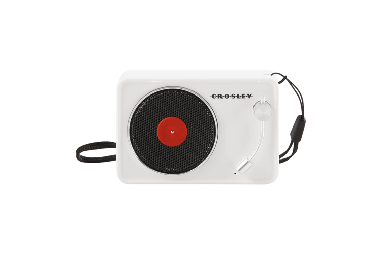Crosley Mini Turntable Bluetooth Speaker - White 1