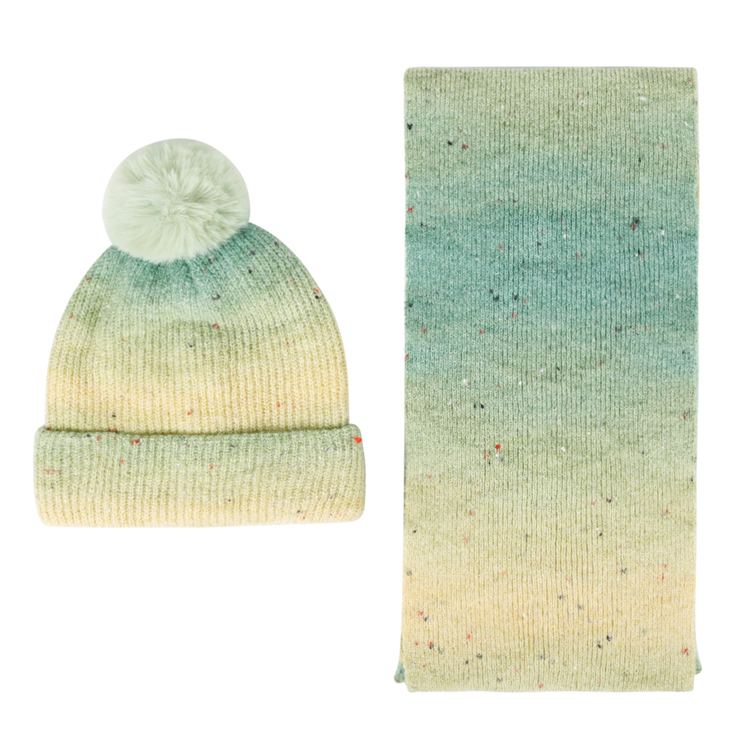 High-end Scarf and Hat Set 7