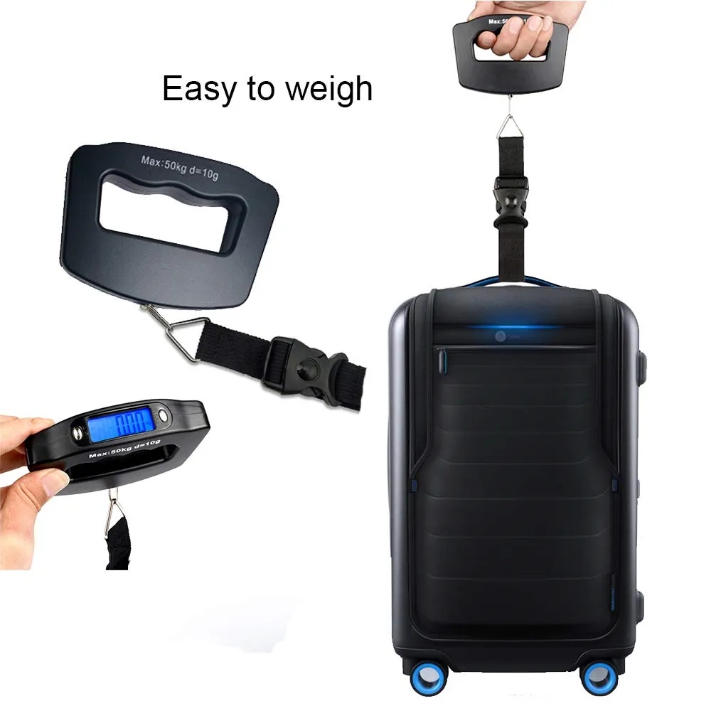 Portable Mini Electronic Scale with Fishing Hook 2