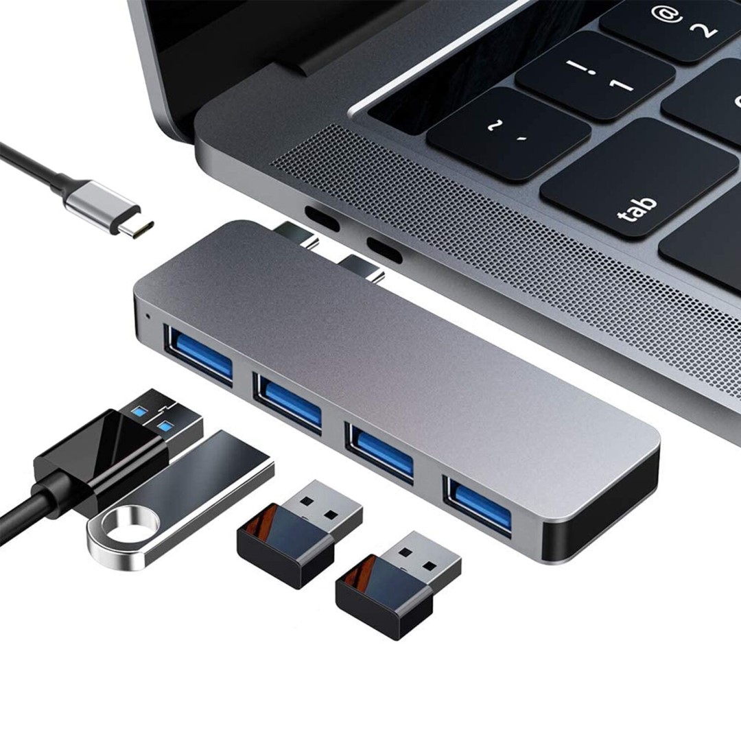 4-in-1 USB Hub 5