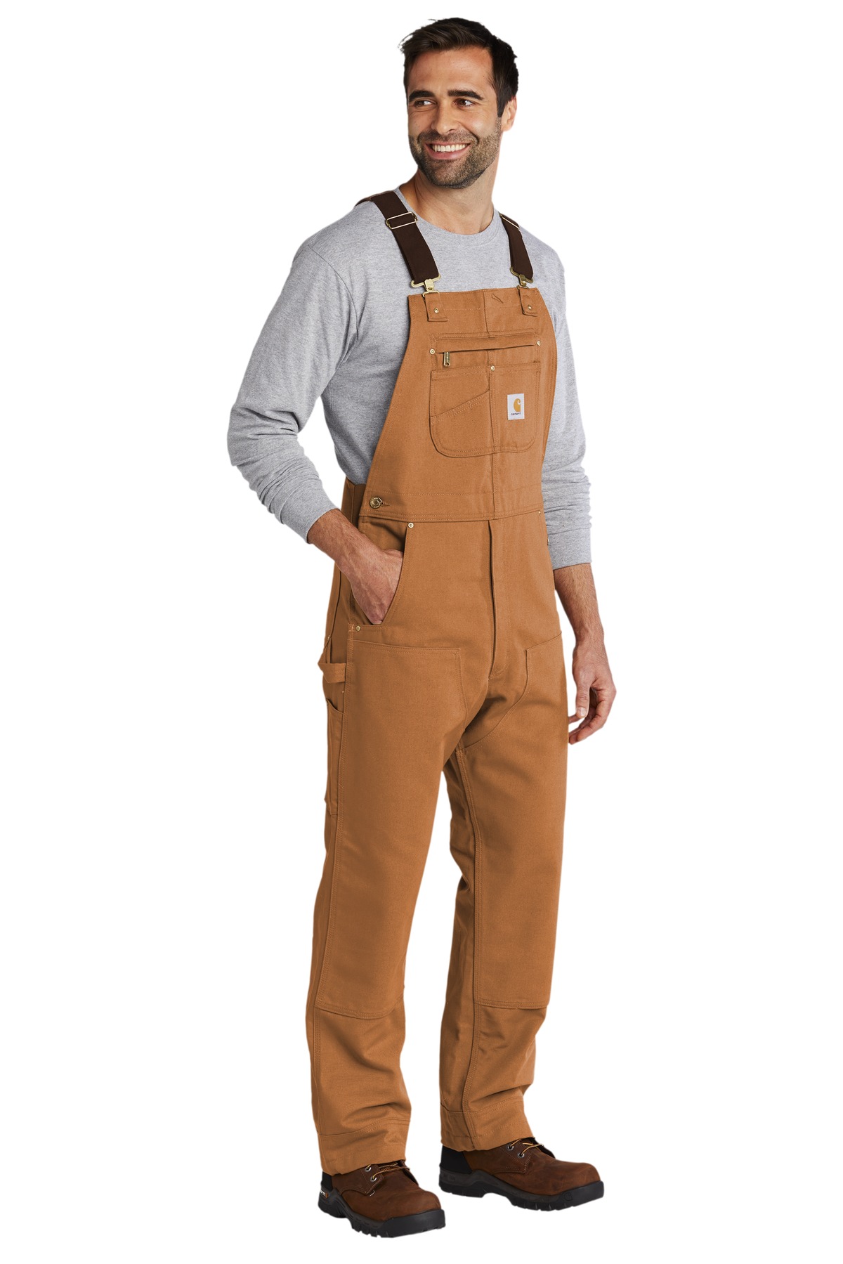 Carhartt Duck Unlined Bib Overalls. CT102776 11