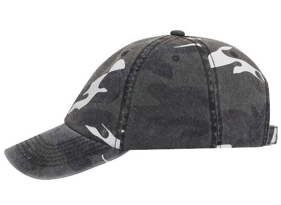 OTTO CAP® Camouflage 6 Panel Low Profile Baseball Cap 12