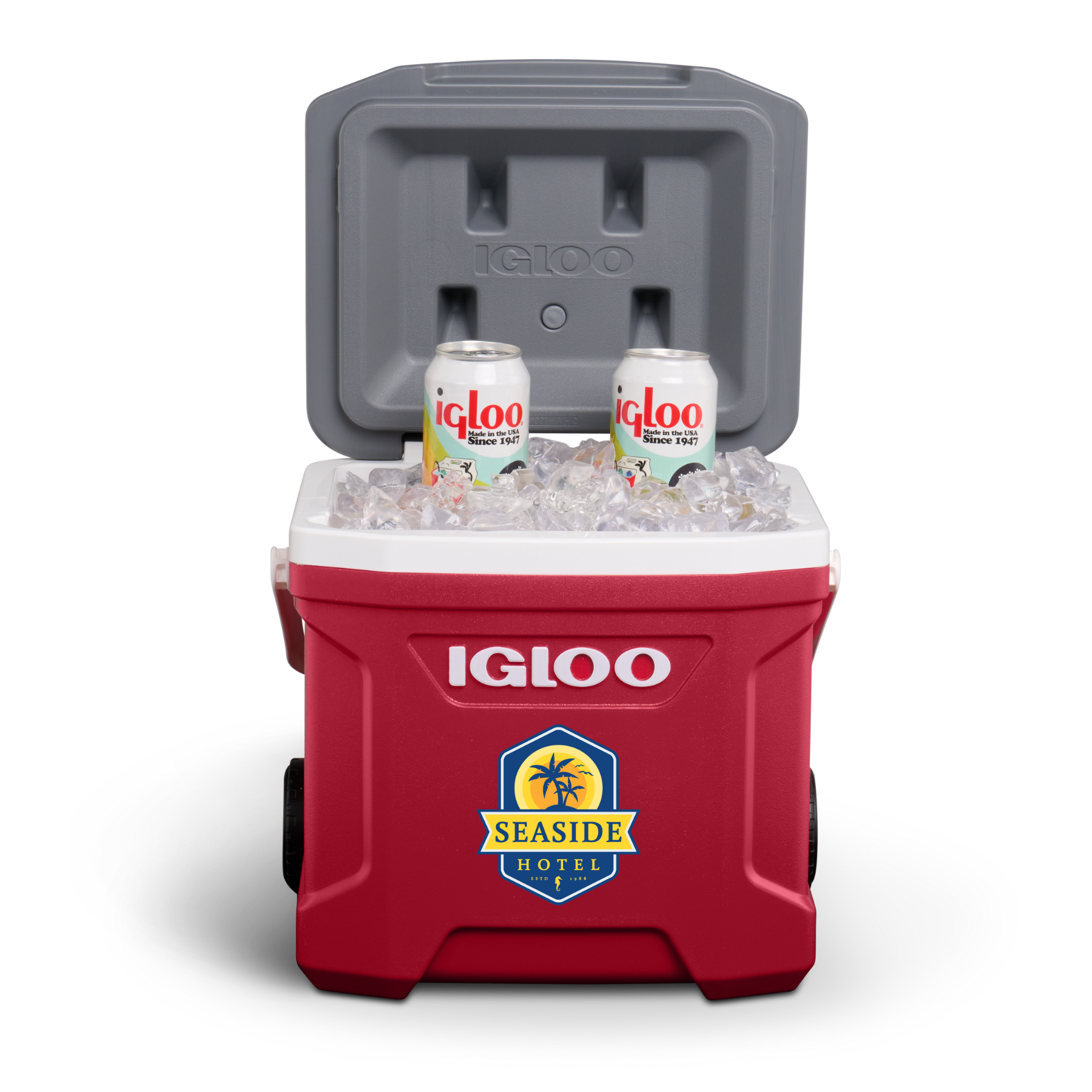 IGLOO LATITUDE 16 QUART ROLLER COOLER 7