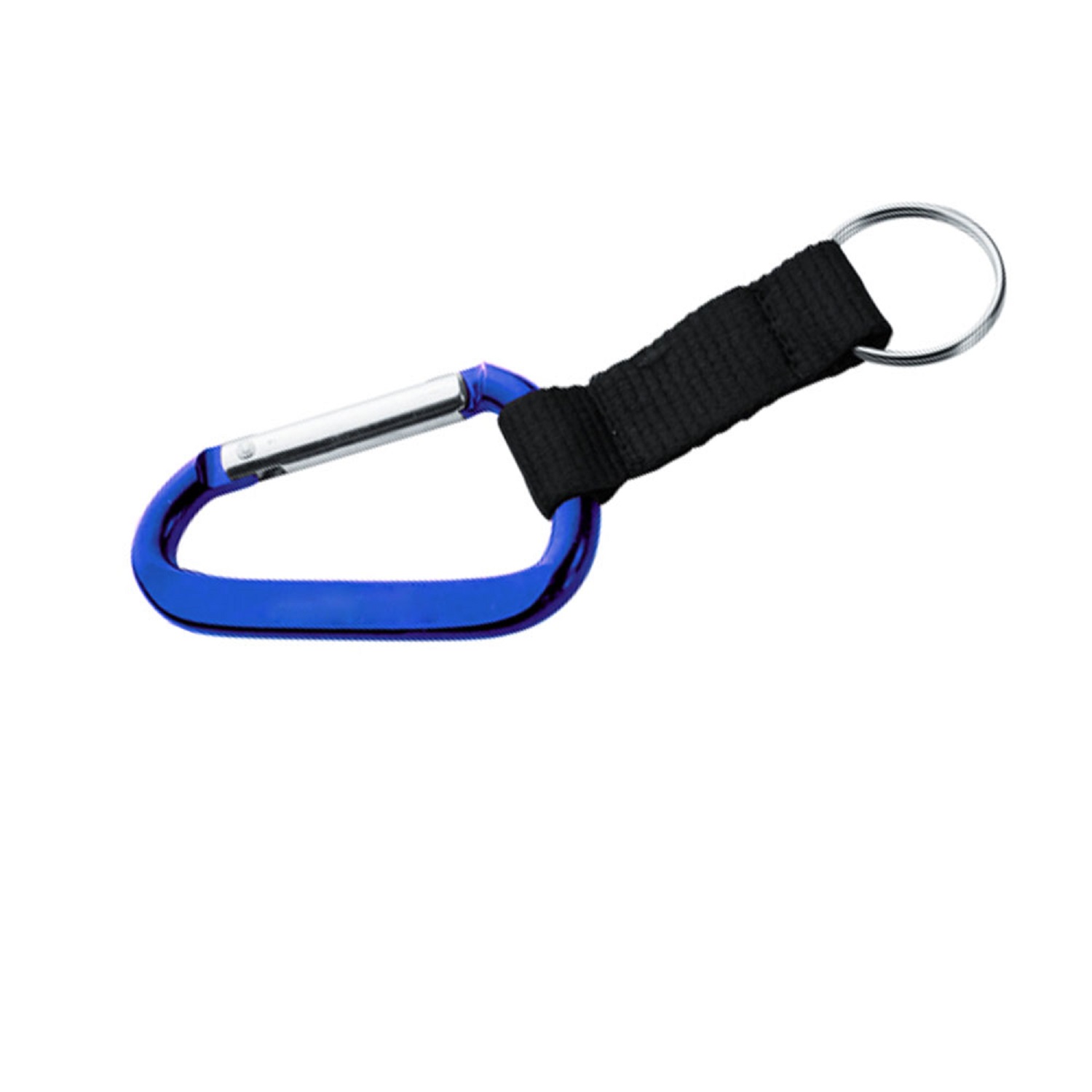Metal Carabiner with Strap Keychain 3