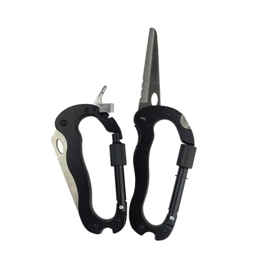 Multitool Carabiner with Folding Knife 1