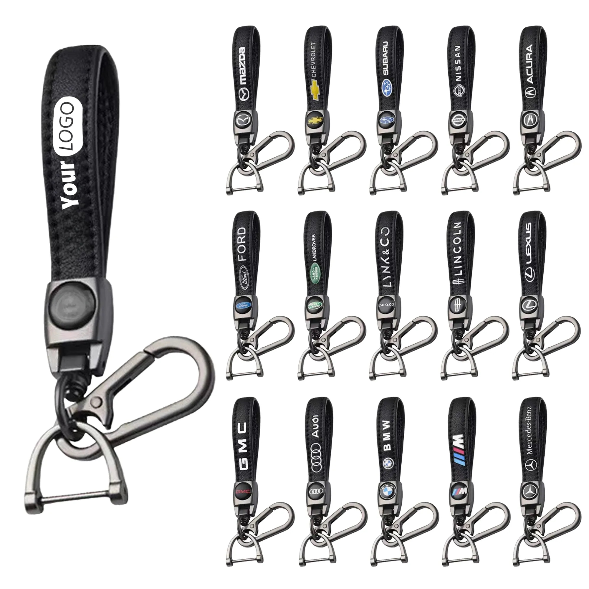 Leather Key Fob Free Shipping