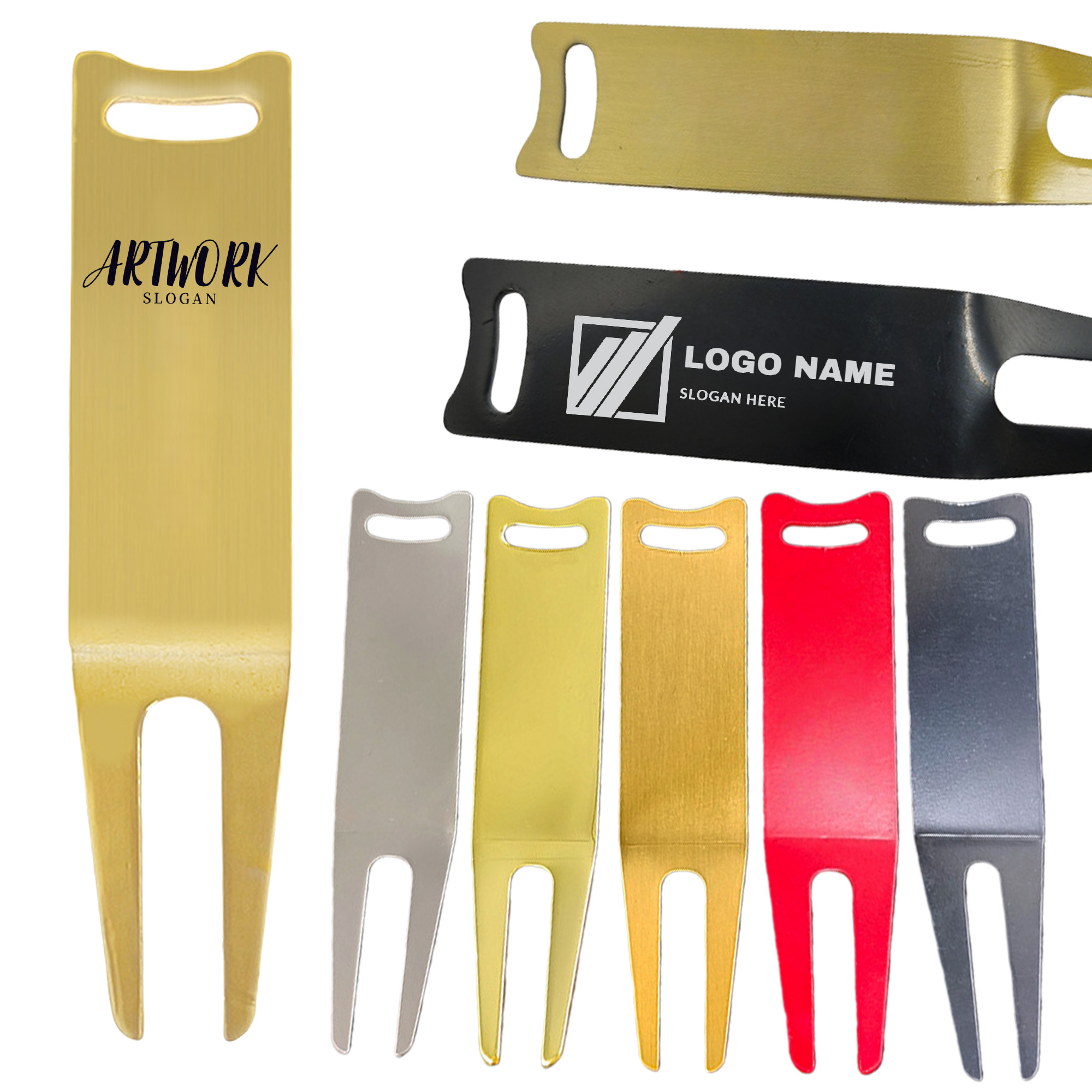 Stainless Steel Golf Divot Repair Tool 1