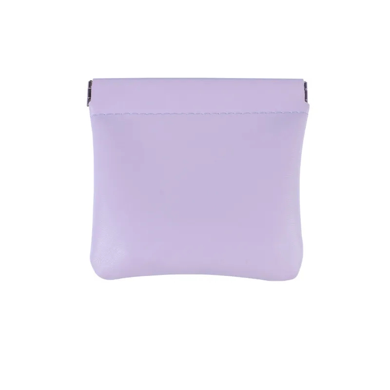 Snap Spring Closure PU Earphone Pouch 3