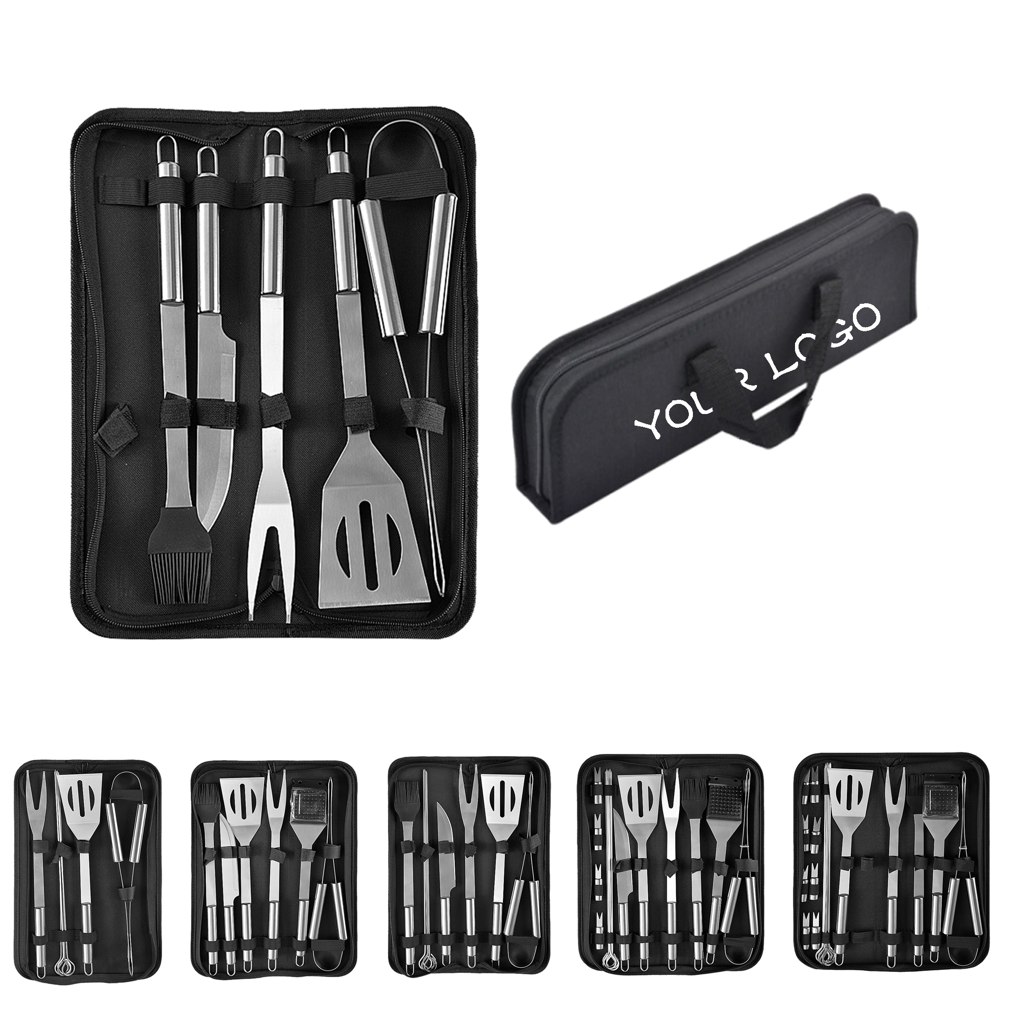 MOQ 10 PCS Custom BBQ Tool Set 2