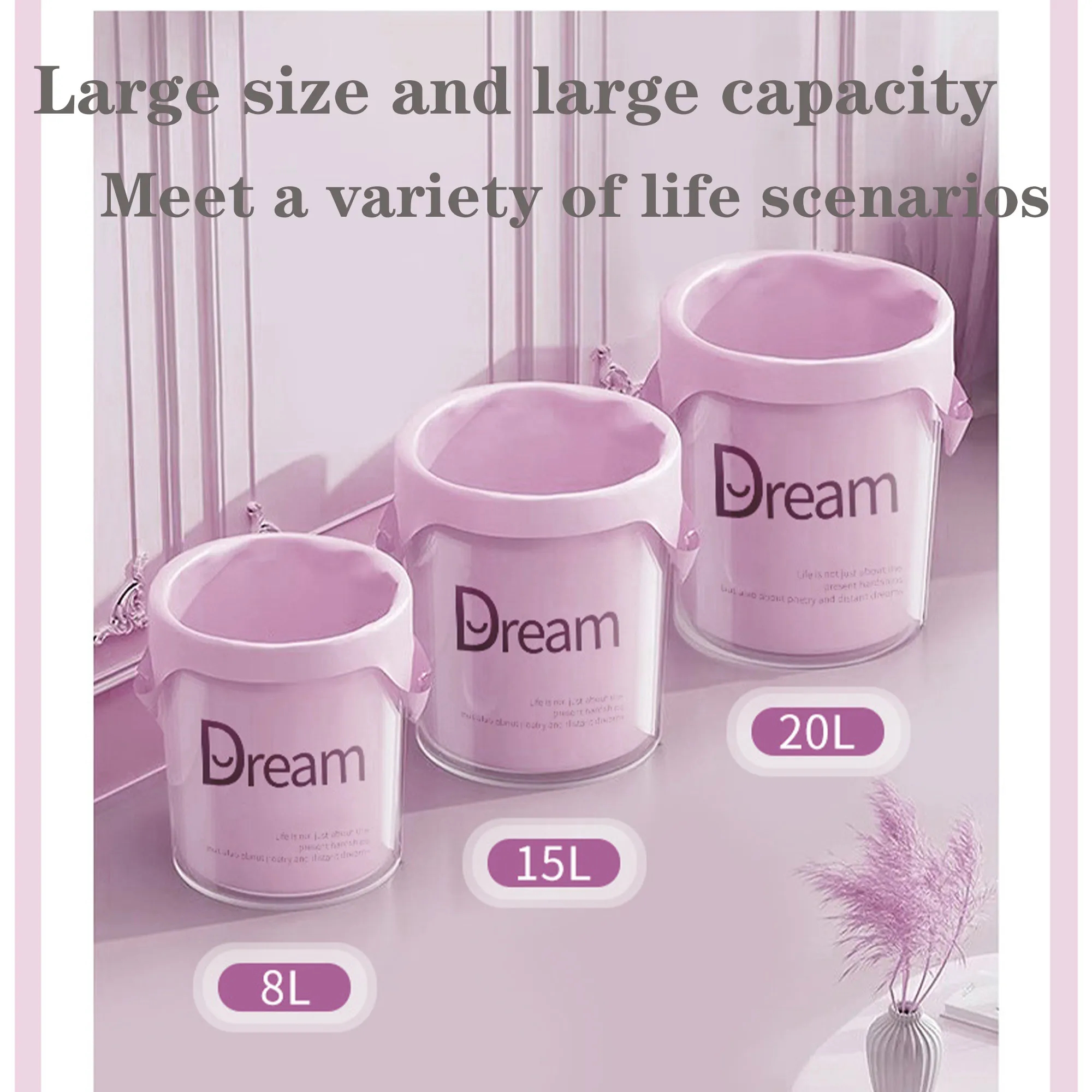 Printed thickened horse clip  kitchen storage plastic bag 2