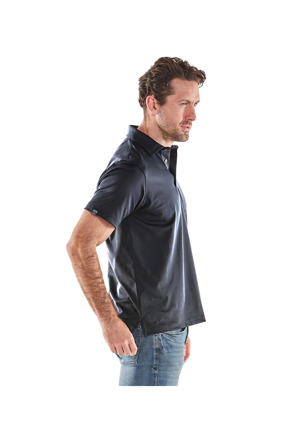 Storm Creek Men's Visionary II Solid Short Sleeve Polo 21