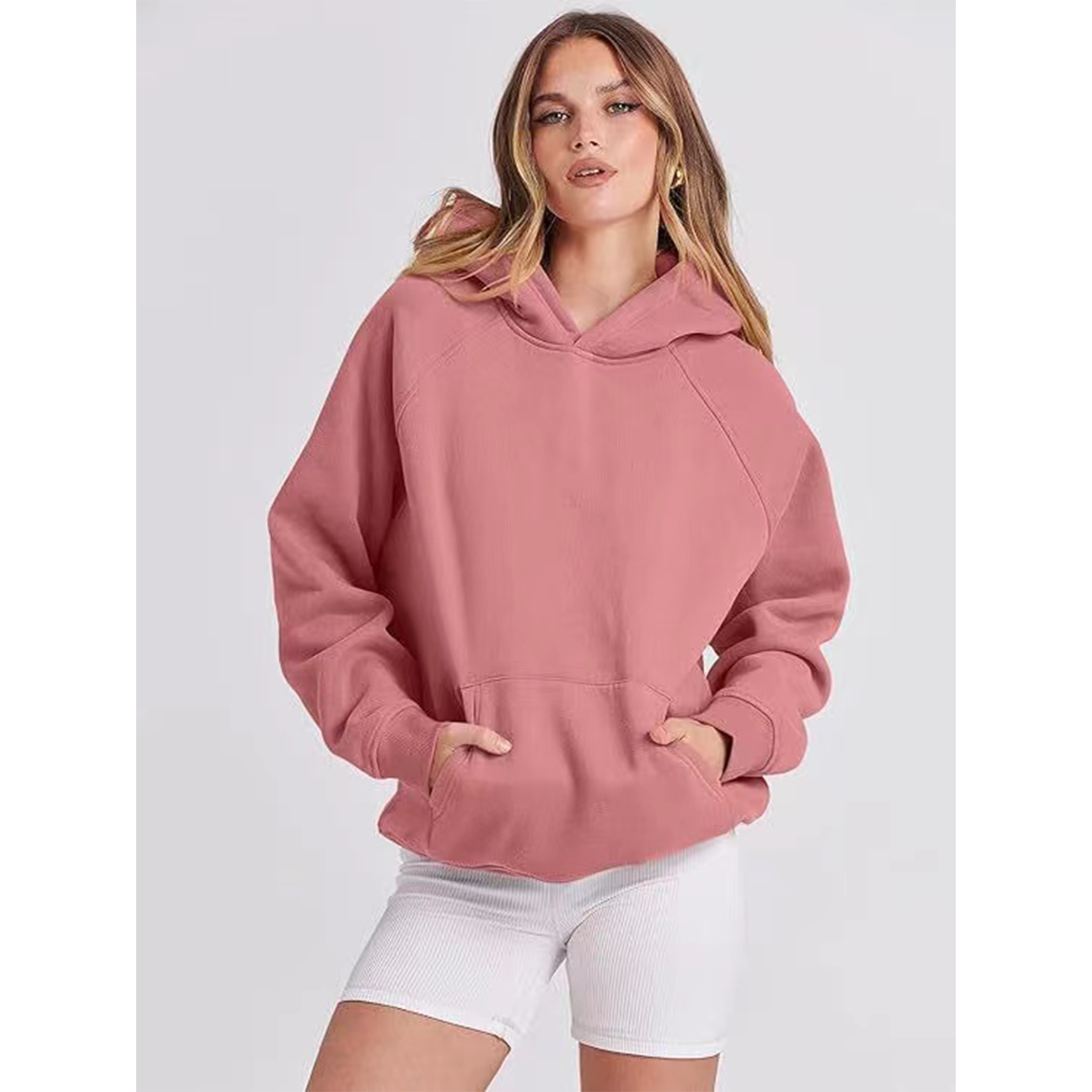 Women Hoodies Fleece Oversized Sweatshirt 5
