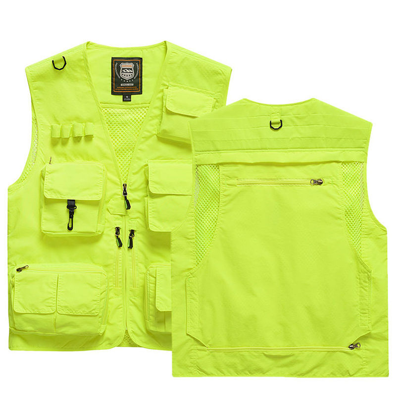 Casual Lightweight Outdoor Vest Jacket with Multi Pockets 6