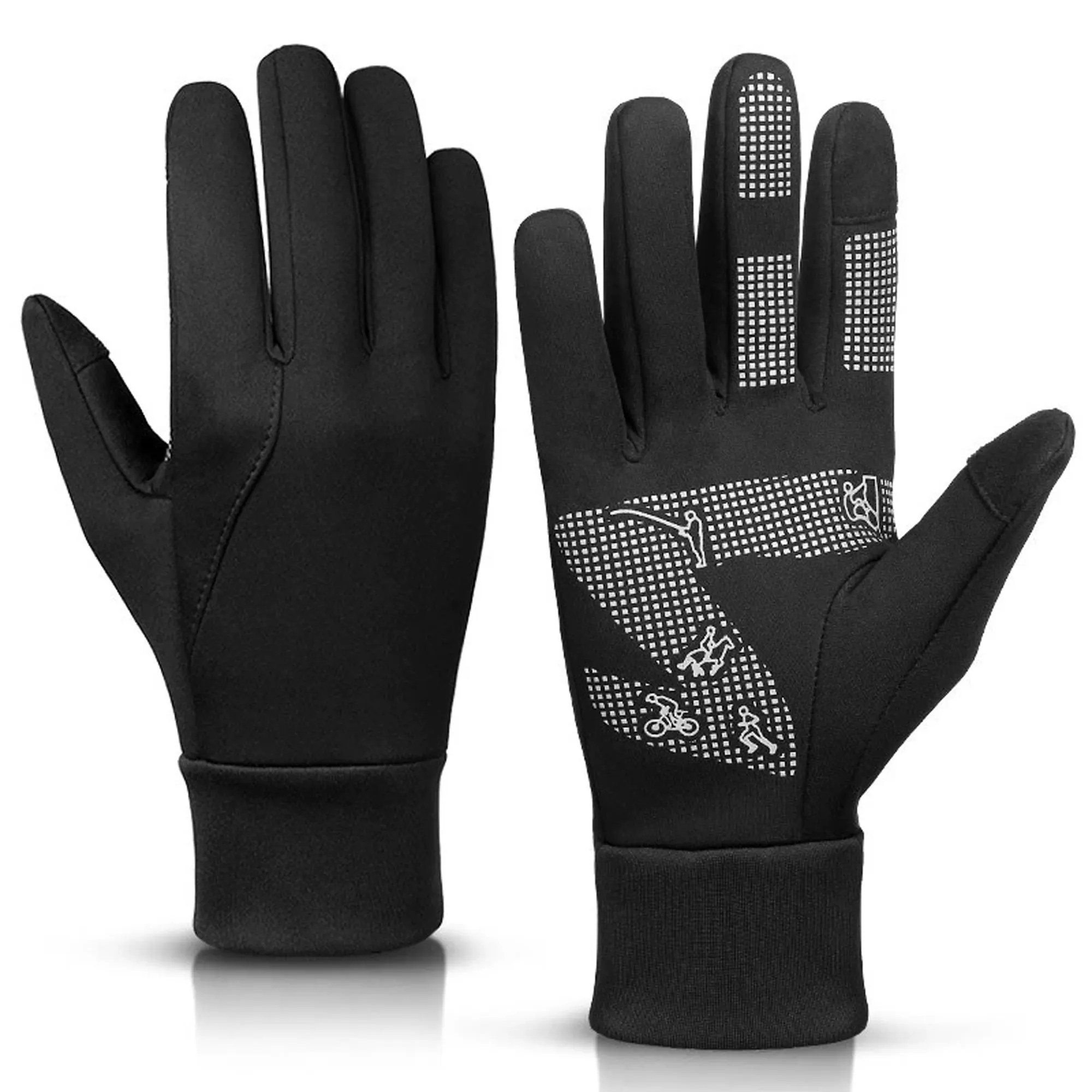 Touchscreen Anti-Slip Breathable Cycling Gloves MOQ100 2