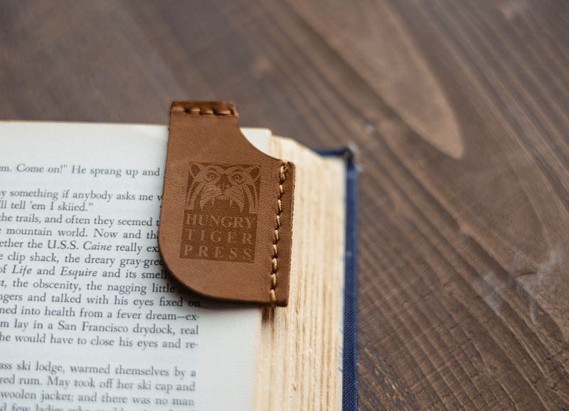 Dogear Leather Corner Bookmark 19