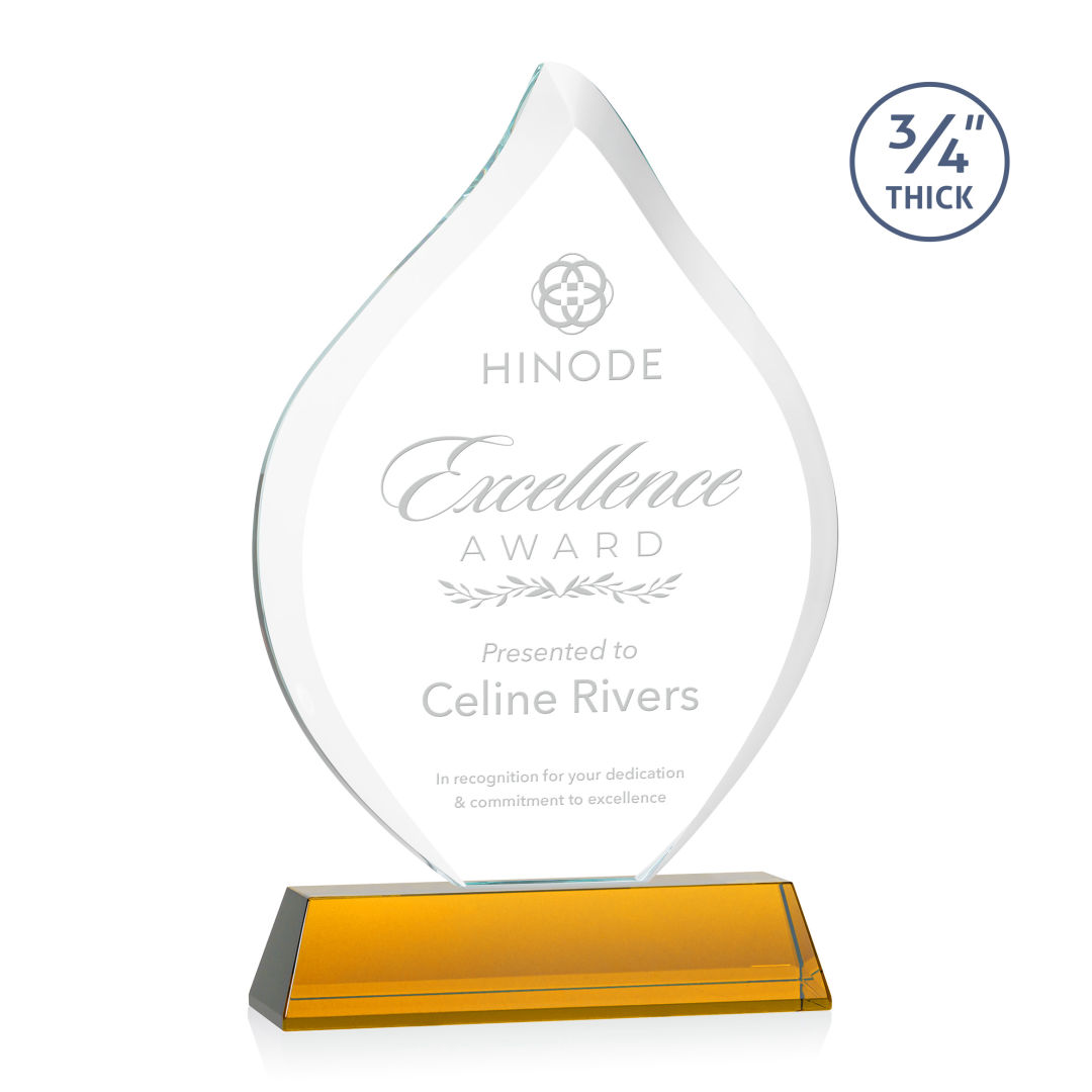 Worthington Award on Newhaven Base - Amber 6