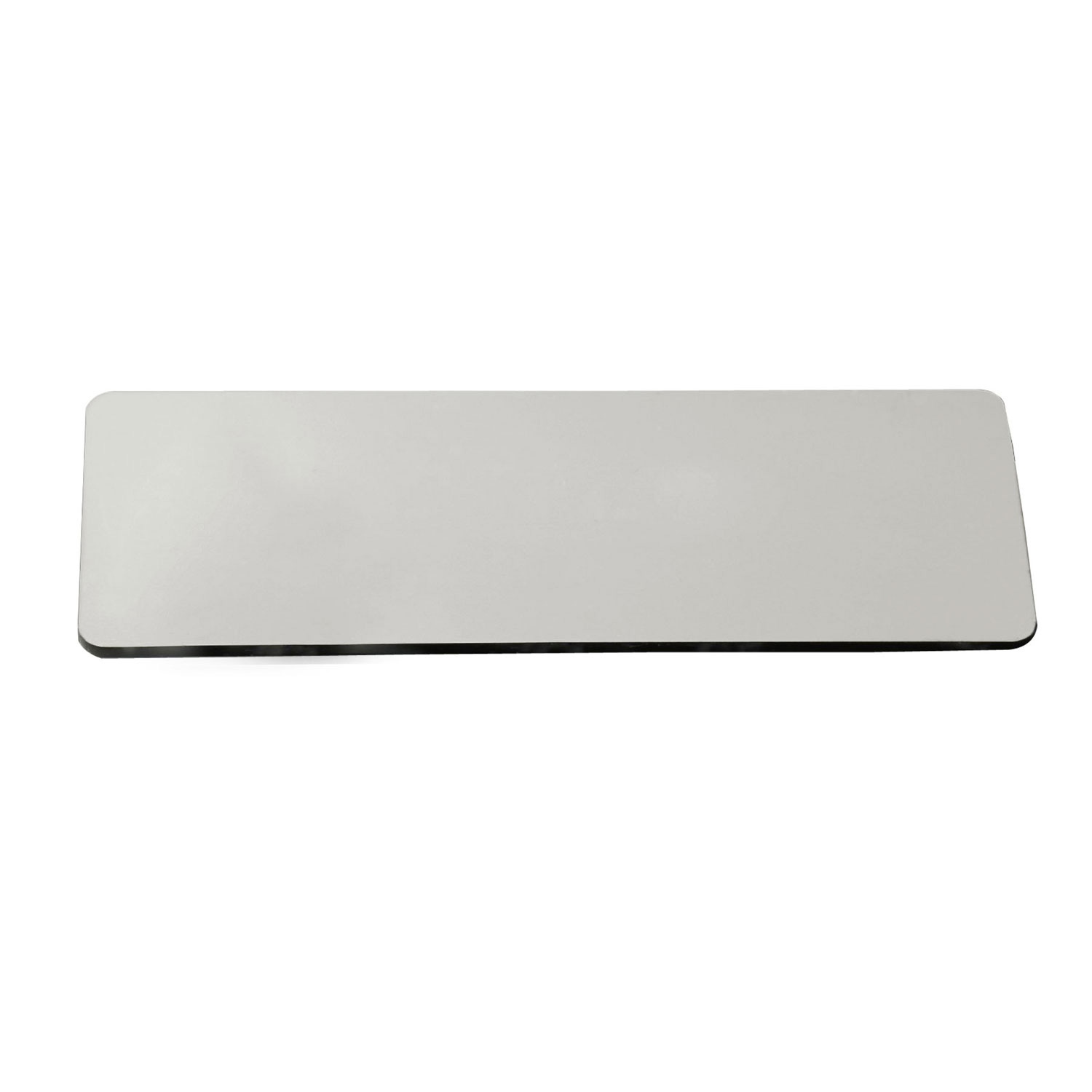 3"W x 1.5"H Executive metallic personalized Name Badge