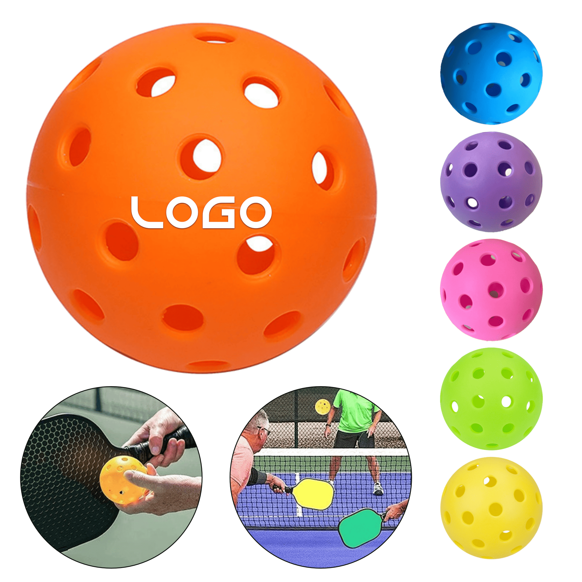 Promotional 2.9-Inch Practice Pickleball 2