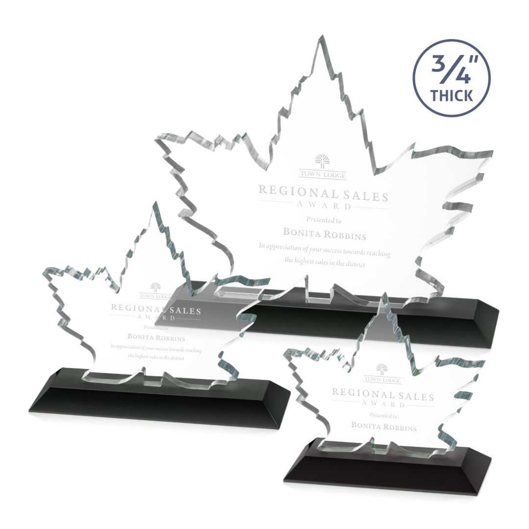 Maple Leaf Award - Black
