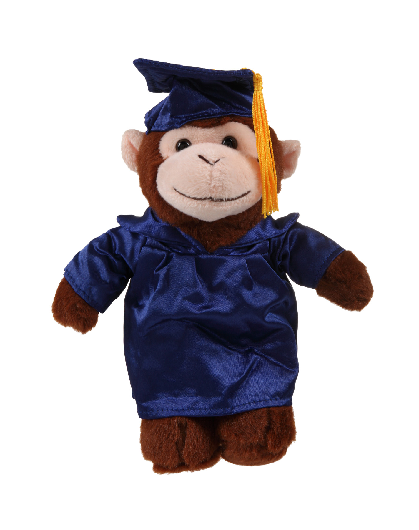 Soft Plush Monkey in Graduation Cap & Gown Stuffed Animal 4