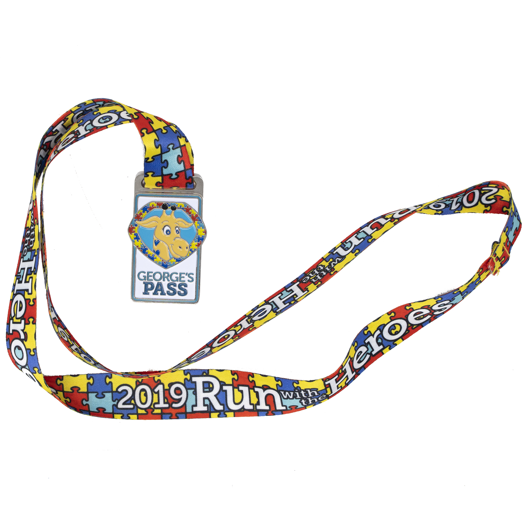 Diestruck Soft Enamel Medals: 2" DIA 3