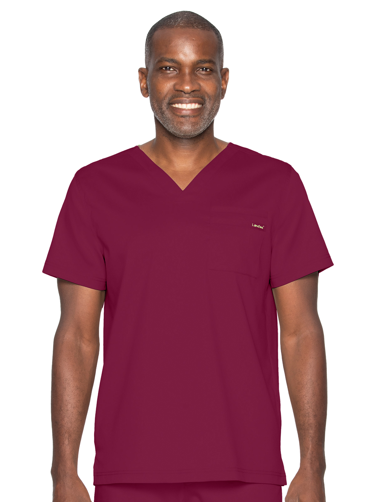 Landau - ProFlex - Unisex Two-Pocket Tuckable V-Neck Top 1
