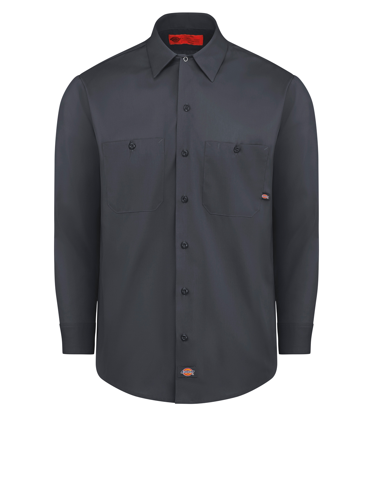 Dickies Shirts - Men's Industrial Long-Sleeve Work Shirt 5
