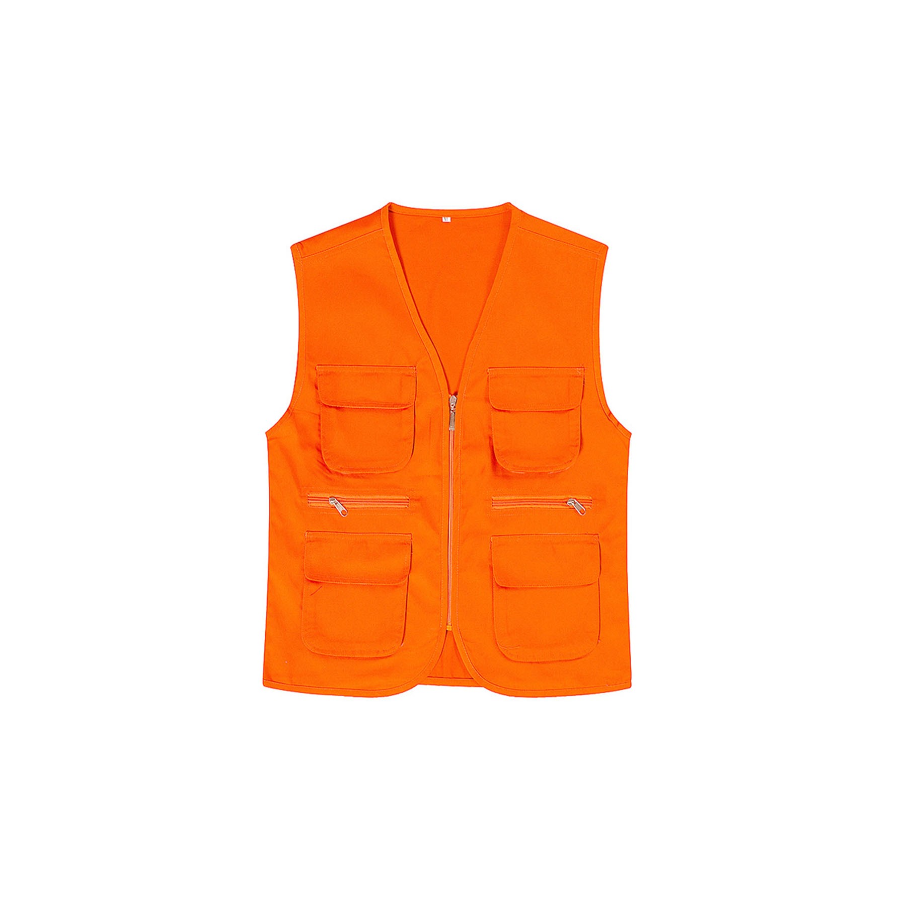 Multi-Pocket Work Clothes Vest Volunteer Vest 4