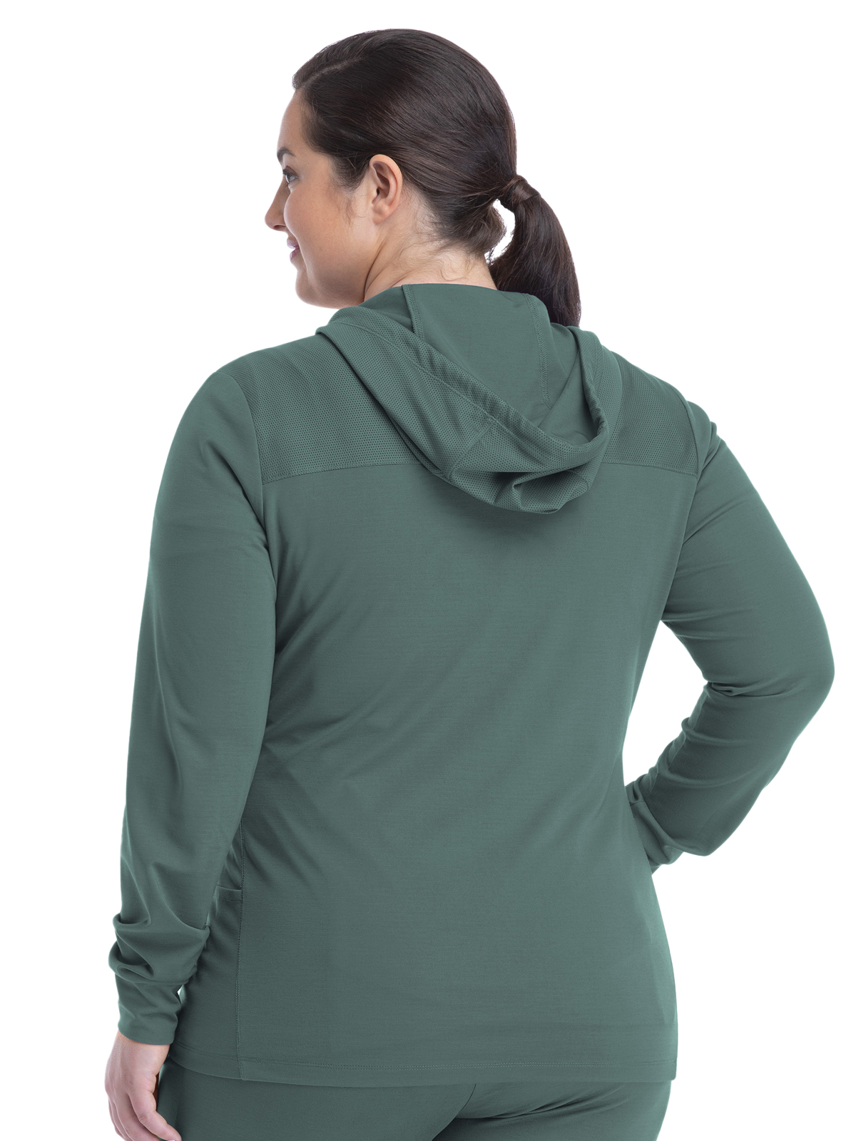 Maevn - Focus - Women's Six-Pocket Zip Up Hoodie Jacket 6