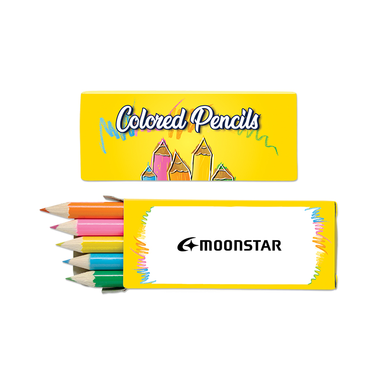 5 Pack Colored Pencils 1