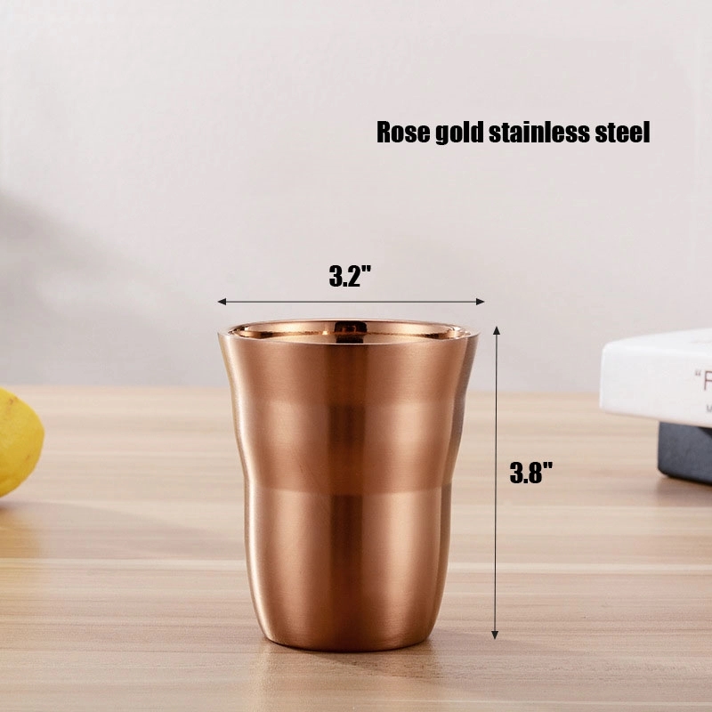 Custom 8.5 oz Stainless Steel Cups with fashion design 3