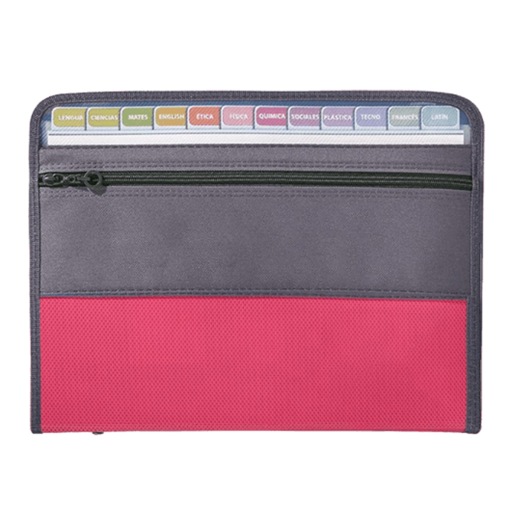 13 Layer A4 Organ Bag With Double Zipper Folder 2