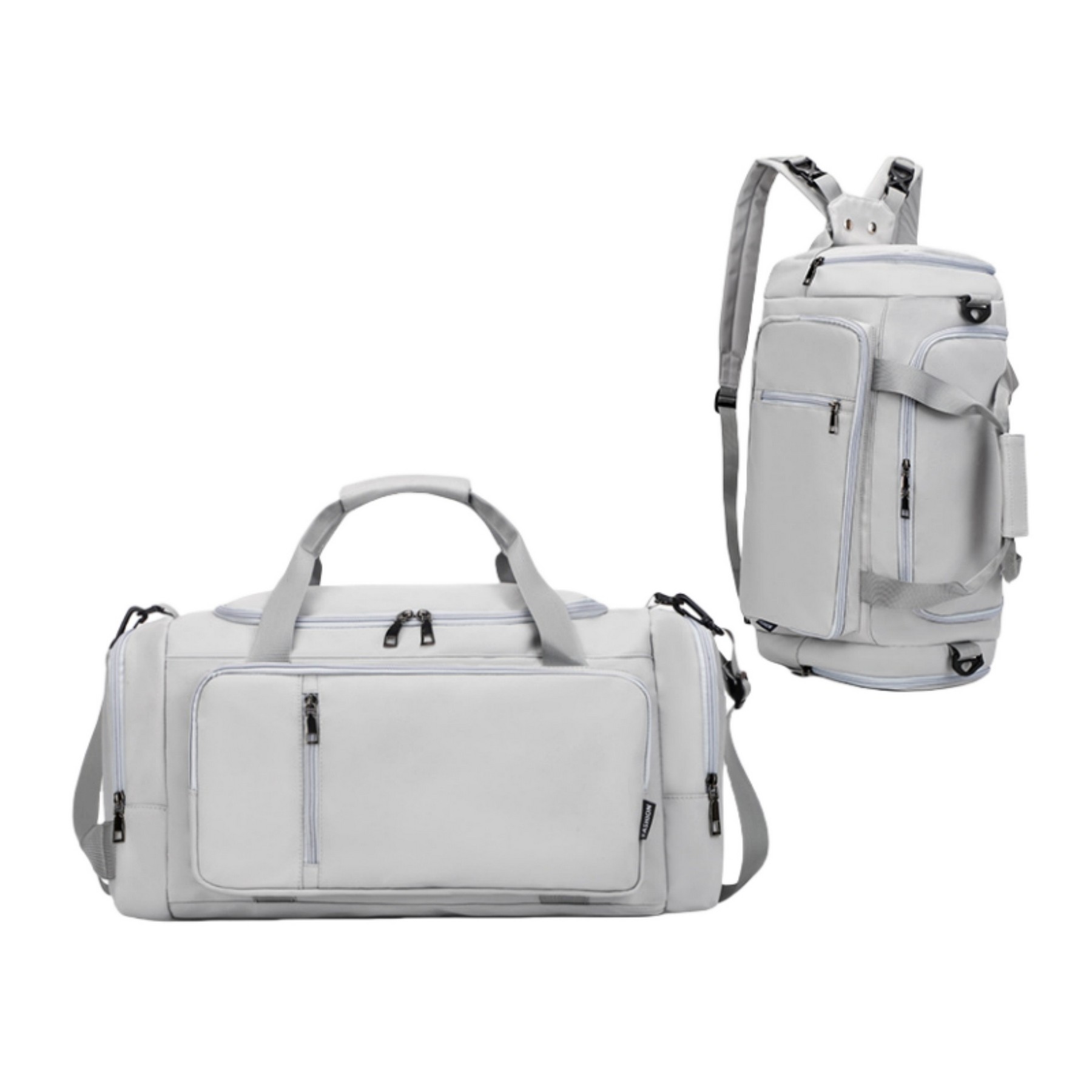 Waterproof Gym Duffle Bag with Shoes Compartment and Wet Pocket 8