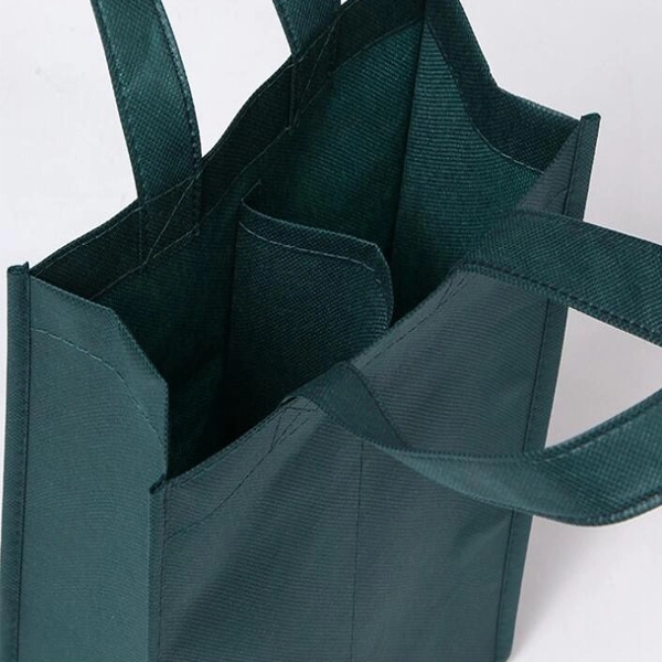 Non-Woven Double Bottle Wine Totes 2