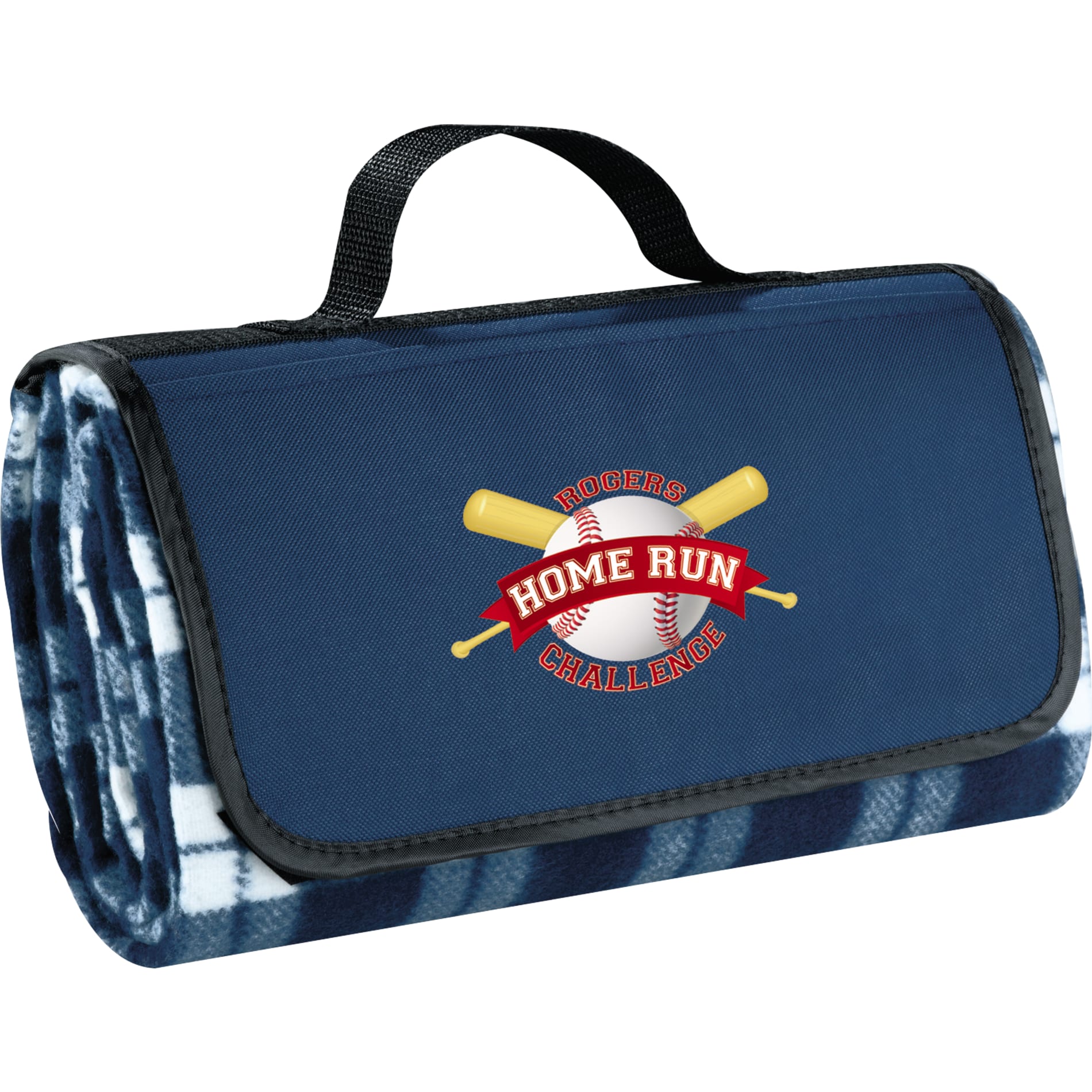 Padded Water-Resistant Fleece Picnic Blanket 43