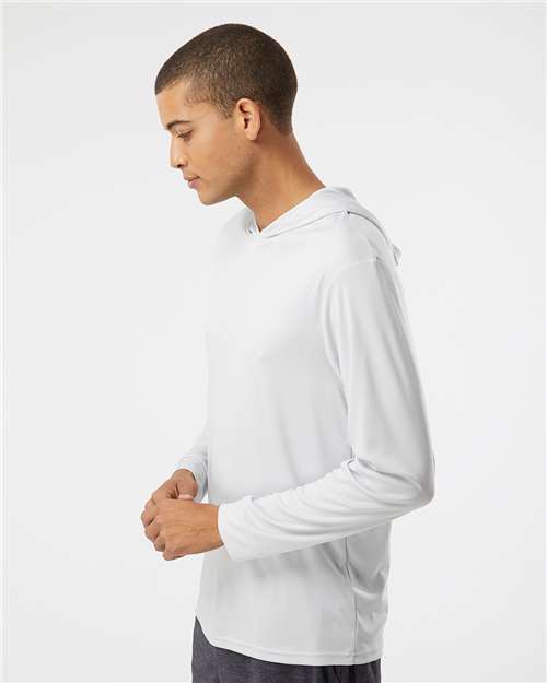 Unisex Bahama Performance Hooded Long Sleeve T-Shirt - 220 93