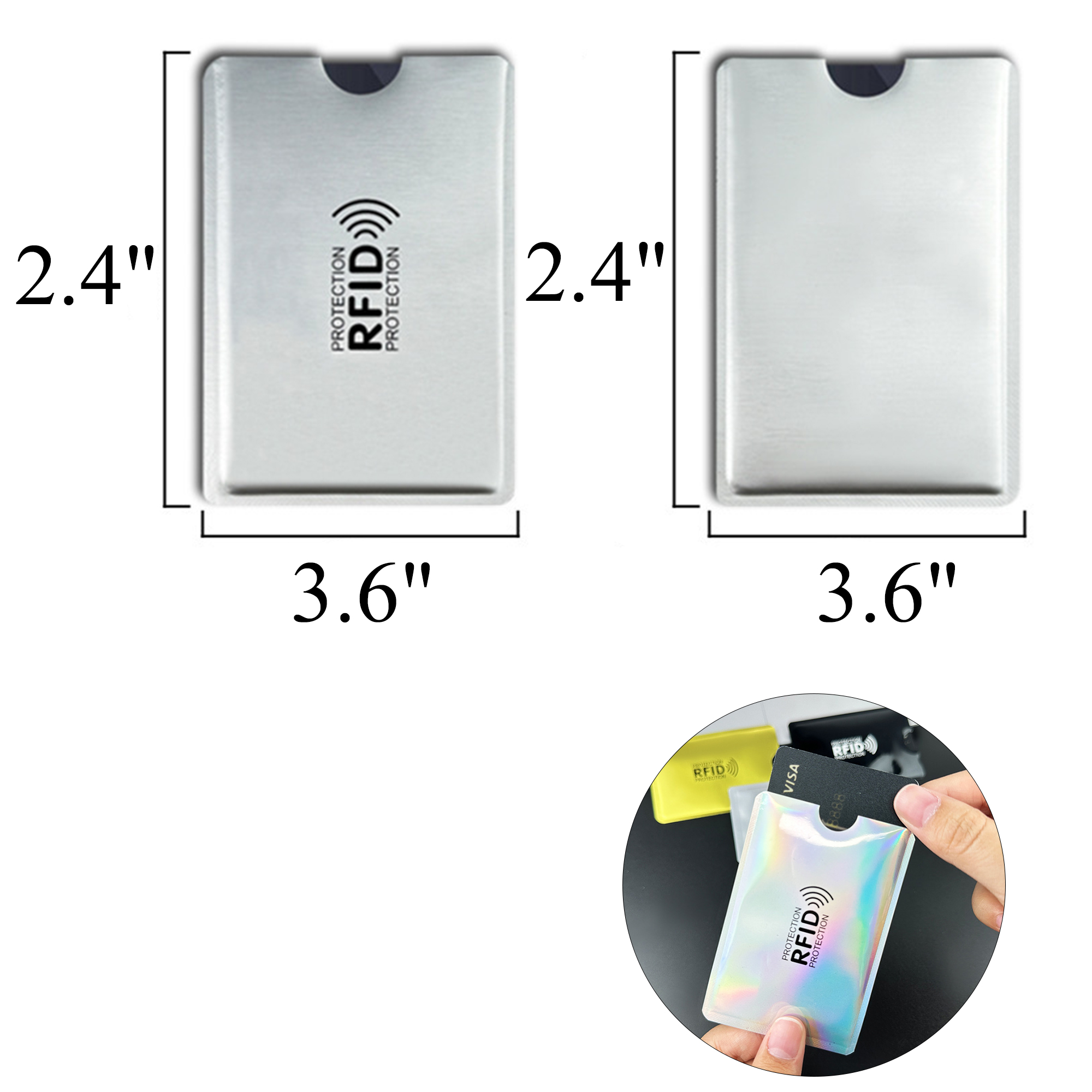 RFID Secure Credit Card Protection Holder 3