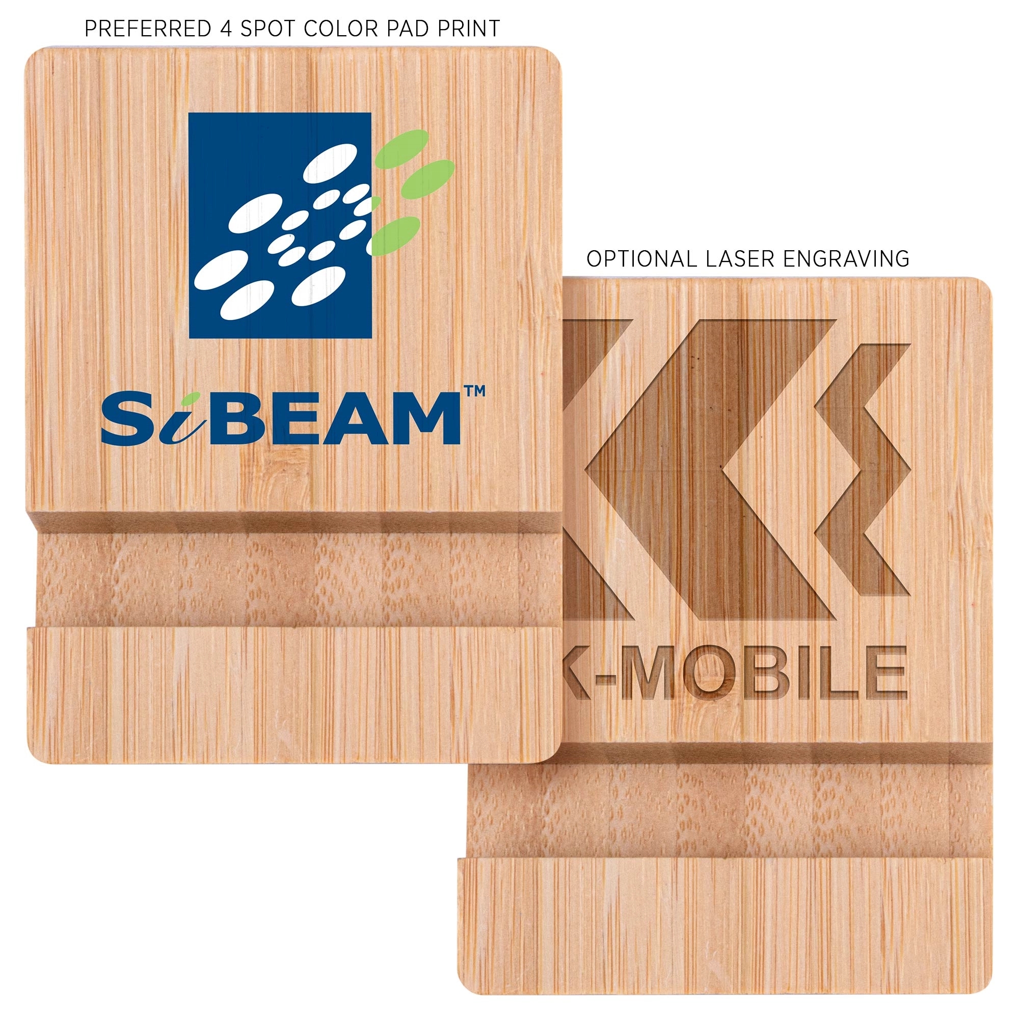 Eco-Friendly Bamboo Mobile Device Holder 6