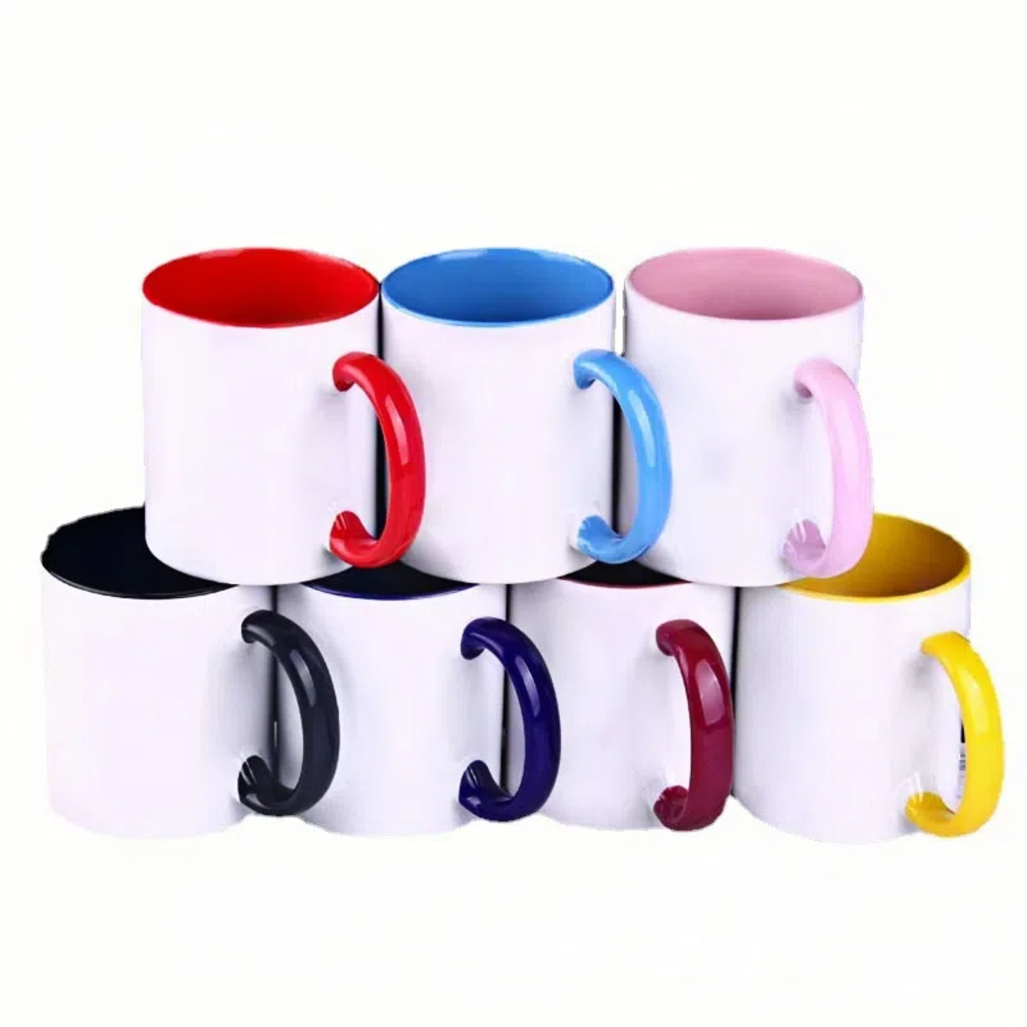 MOQ 50pcs 12 oz Ceramic Coffee Mugs 2