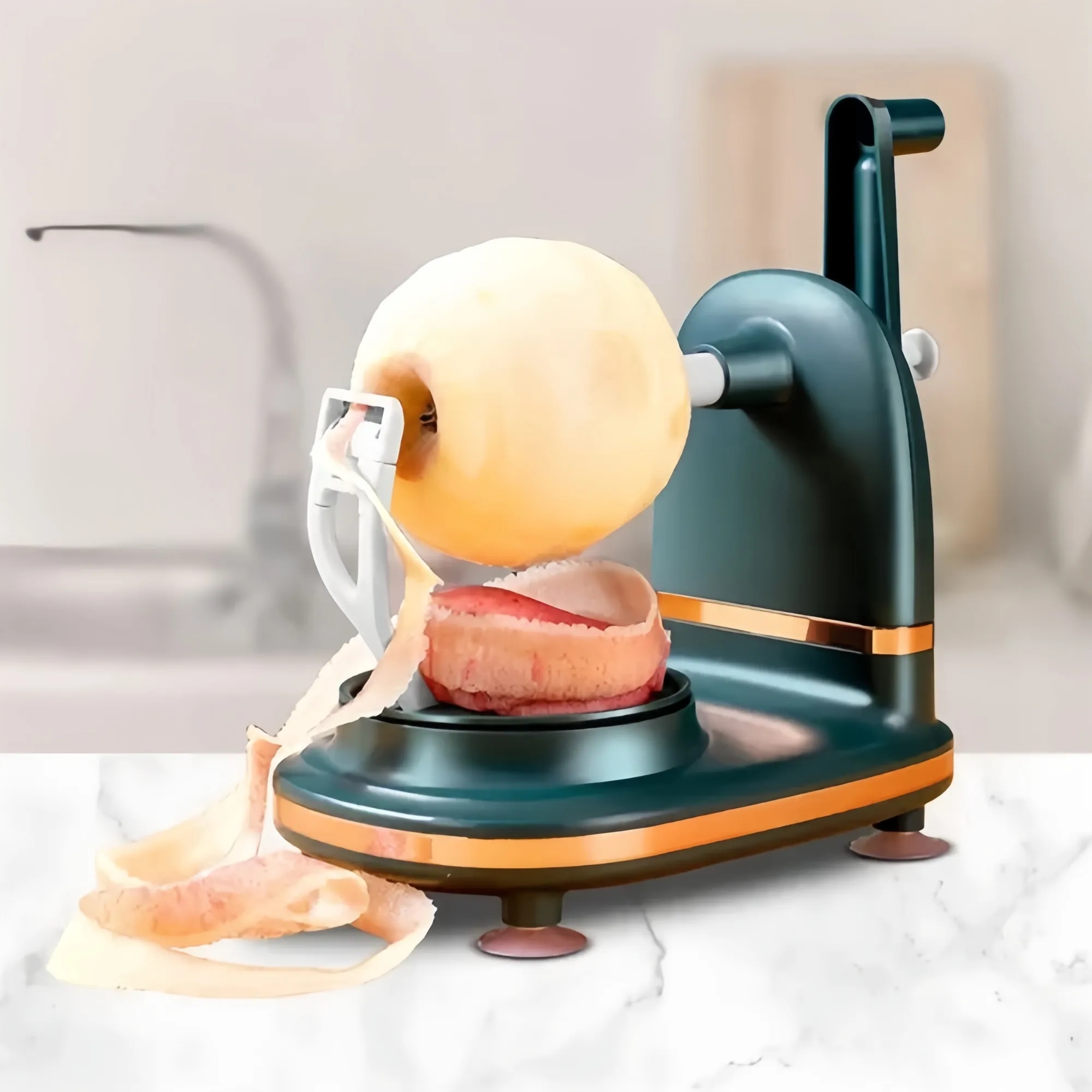 Hand-cranked Peeler Fruit Knife Spiralizer 2
