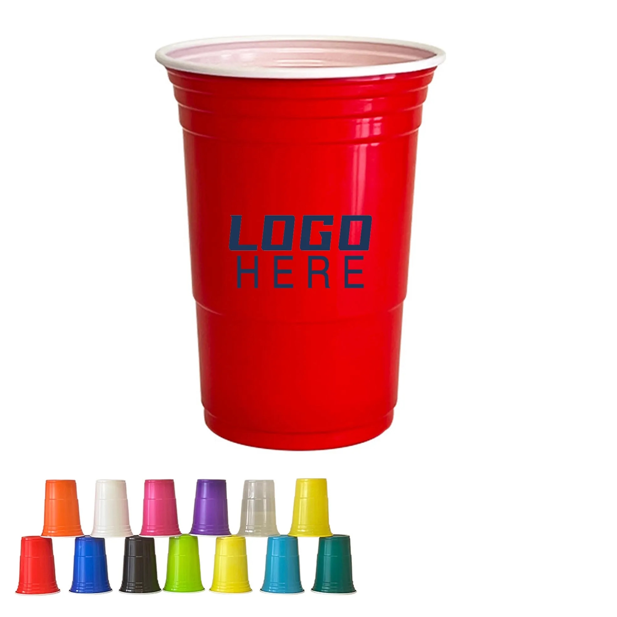 16 Oz Plastic Cheer Disposable Party Cup MOQ100pcs