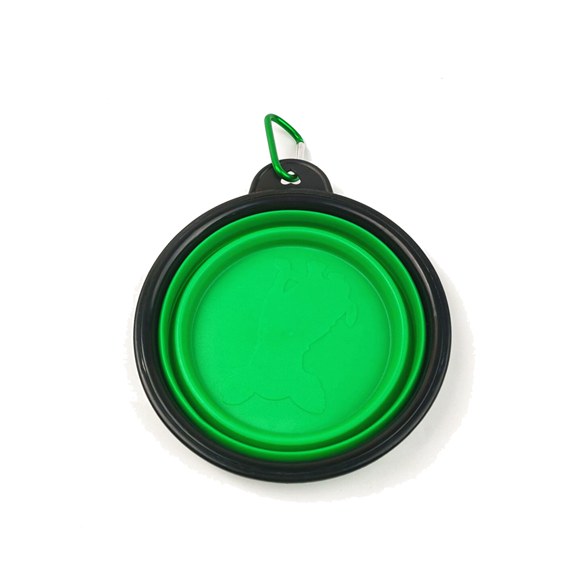 Collapsible Travel Pet Feeding Bowl 5.1" x 5.1" x 2" 4