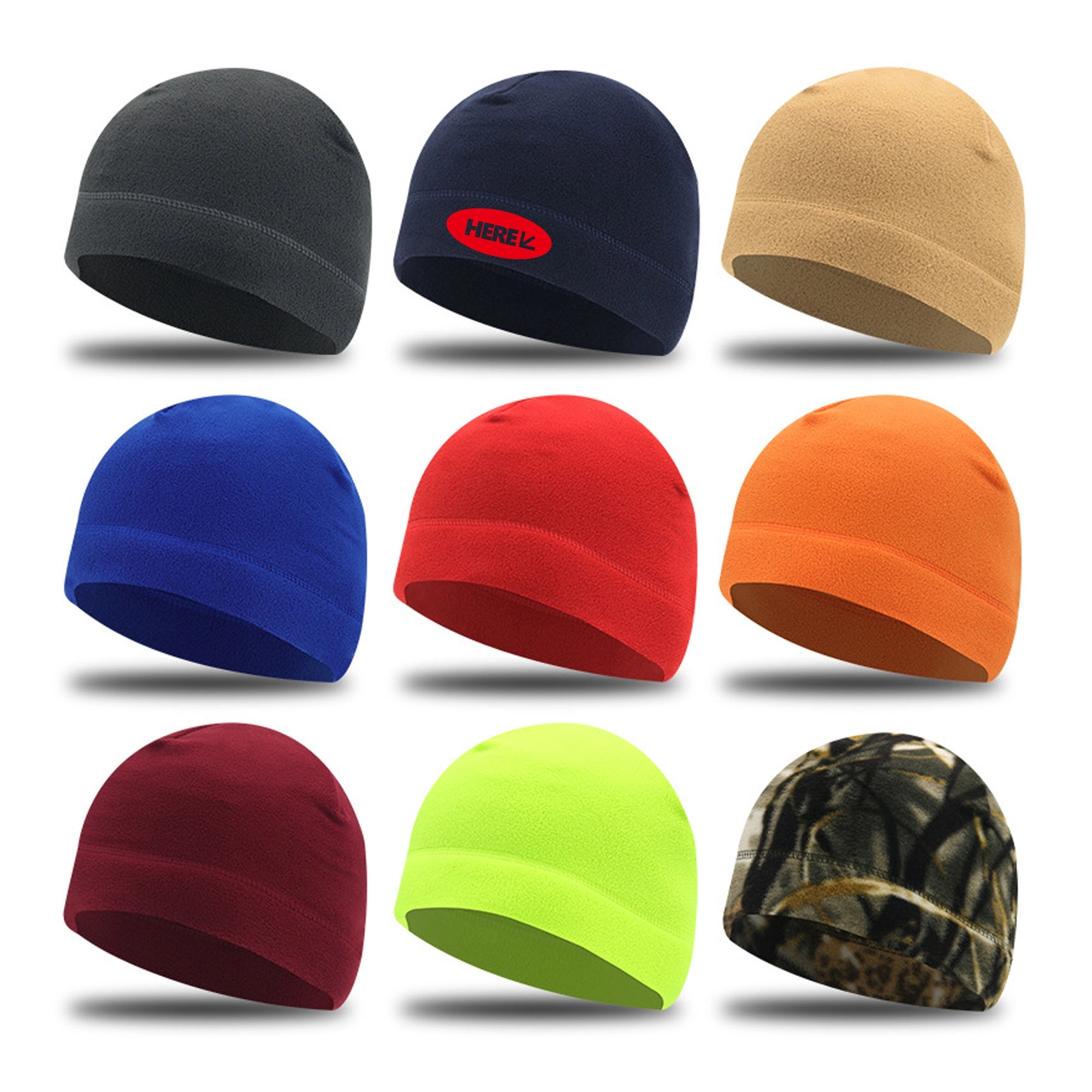 Winter Warm Fleece Beanie Hat 5