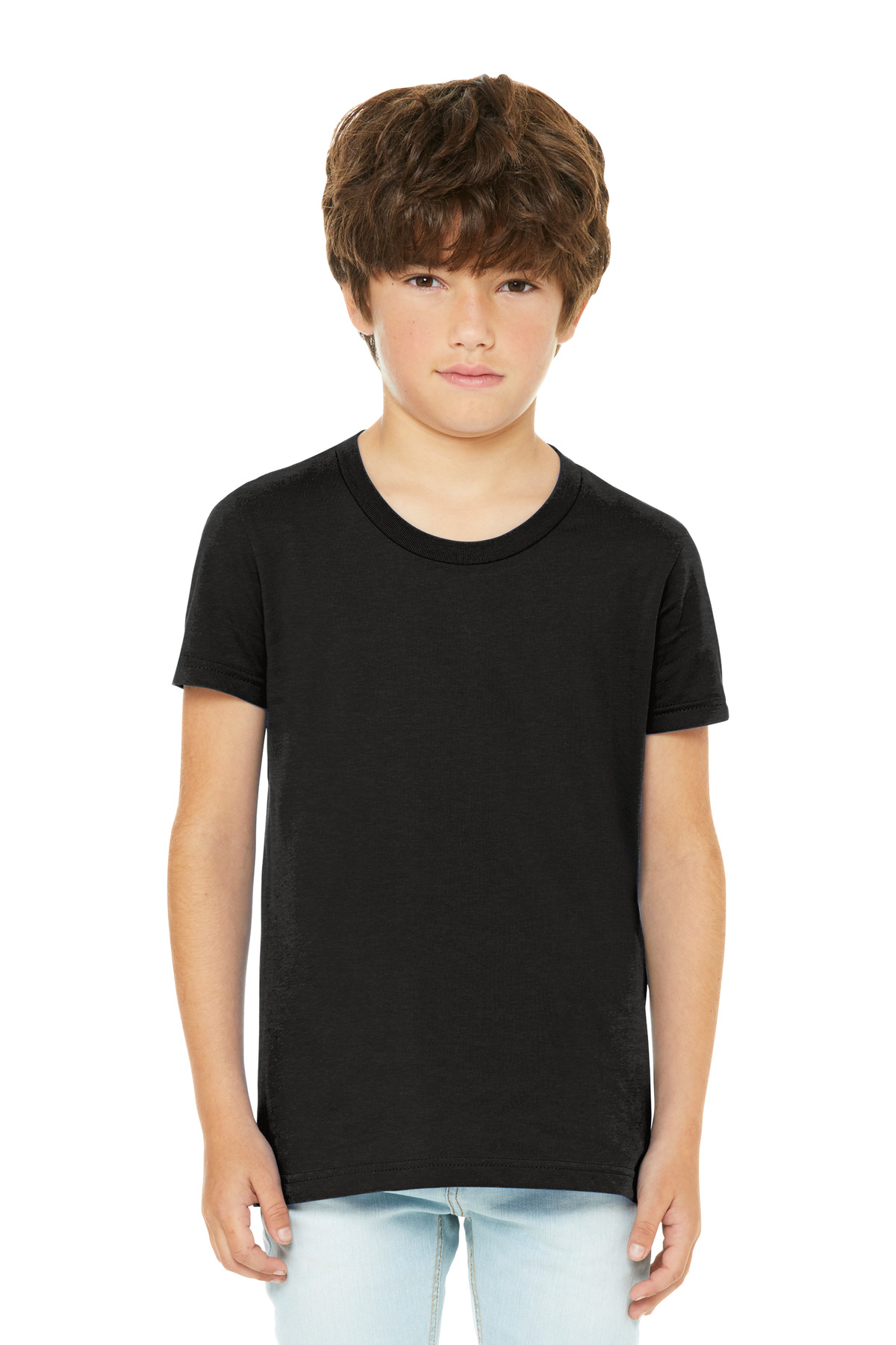 BELLA+CANVAS® Youth Heather CVC Tee 26