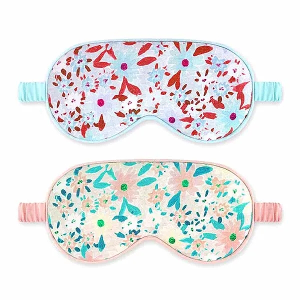 Sleep Masks Silk Eye Cover Satin Blindfold Elastic Strap 4