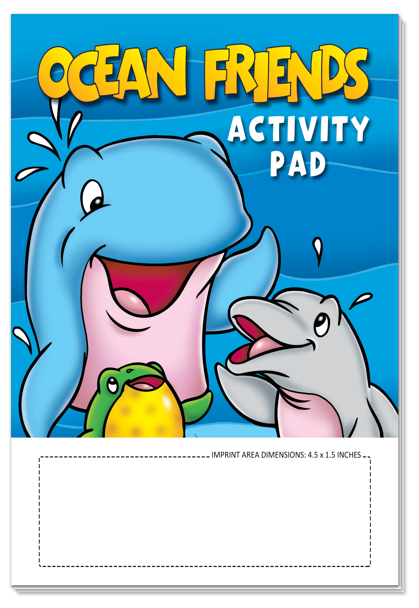 ACTIVITY PAD SET - Ocean Friends Activity Pad Fun Pack 6
